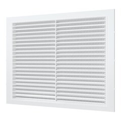 Решетка вентиляционная пластиковая приточно-вытяжная Era С 234х234 мм с сеткой белая - фото 3