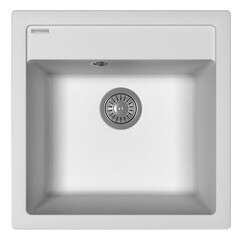 Изображение товара Мойка для кухни Florentina Липси 51х51х22 см врезная с сифоном кварц жасмин