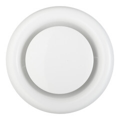 Анемостат вытяжной Era Pro регулируемый стальной с полимерным покрытием d160 мм белый - фото 5