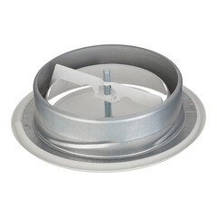 Анемостат вытяжной Era Pro регулируемый стальной с полимерным покрытием d160 мм белый - фото 4