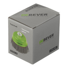 Корщетка для УШМ и УПМ Debever мягкая чашеобразная d65 мм М14 нейлоновая - фото 3