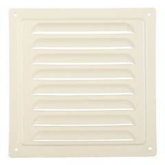 Решетка вентиляционная стальная Ore 150х150 мм бежевая - фото 2