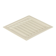 Решетка вентиляционная стальная Ore 150х150 мм бежевая - фото 3