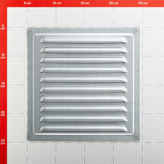 Решетка вентиляционная стальная Ore 195х195 мм без покрытия - фото 2