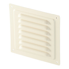 Изображение товара Решетка вентиляционная стальная Ore 125х125 мм бежевая