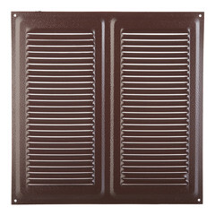 Решетка вентиляционная стальная Ore 250х250 мм коричневая - фото 4