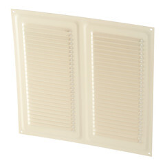 Решетка вентиляционная стальная Ore 250х250 мм бежевая - фото 1