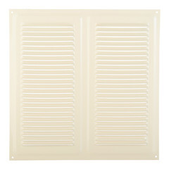 Решетка вентиляционная стальная Ore 250х250 мм бежевая - фото 4