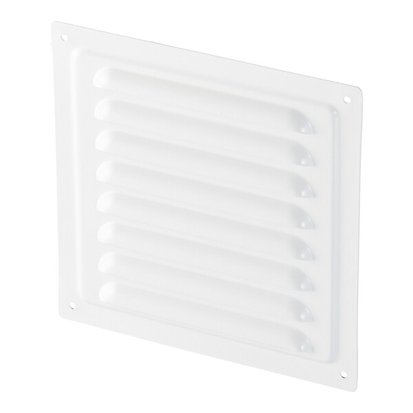 Решетка вентиляционная стальная приточно-вытяжная Ore 150х150 мм белая ...