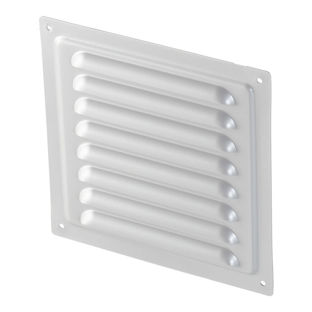 Изображение товара Решетка вентиляционная Ore 150x150 мм серый стальной для внутреннего и уличного монтажа