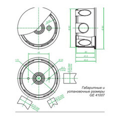 Коробка распределительная для бетона d80х40 мм IP20 Greenel (GE41007-R) - фото 2