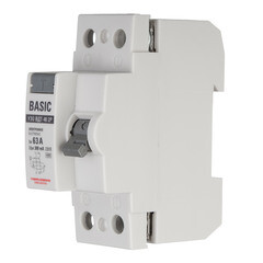 УЗО EKF Basic ВДТ-40 63А 1P+N тип AC 300 мА 4,5 кА (elcb-2-63-300e-sim) - фото 2
