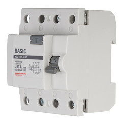 УЗО EKF Basic ВДТ-40 63А 3P+N тип AC 300 мА 4,5 кА (elcb-4-63-300e-sim) - фото 3
