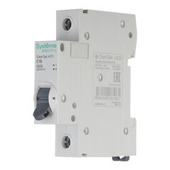 Автоматический выключатель модульный Systeme Electric City9 Set 1P 16А тип C 4,5 кА 230 В (C9F34116) - фото 3
