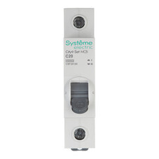 Автоматический выключатель модульный Systeme Electric City9 Set 1P 20А тип C 4,5 кА 230 В (C9F34120)
