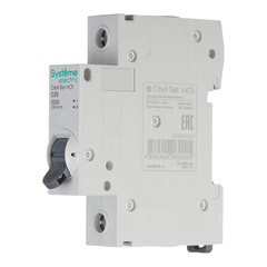 Автоматический выключатель модульный Systeme Electric City9 Set 1P 25А тип C 4,5 кА 230 В (C9F34125) - фото 3