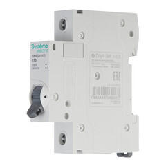 Автоматический выключатель модульный Systeme Electric City9 Set 1P 50А тип C 4,5 кА 230 В (C9F34150) - фото 3
