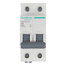 Автоматический выключатель модульный Systeme Electric City9 Set 2P 32А тип C 4,5 кА 230 В (C9F34232)