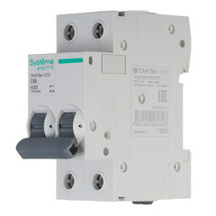 Автоматический выключатель модульный Systeme Electric City9 Set 2P 50А тип C 4,5 кА 230 В (C9F34250) - фото 3
