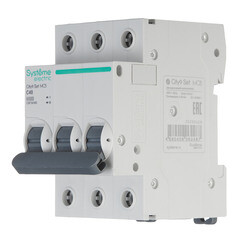 Автоматический выключатель модульный Systeme Electric City9 Set 3P 40А 4,5 кА 400 В (C9F34340) - фото 3