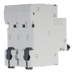 Автоматический выключатель модульный Systeme Electric City9 Set 3P 50А 4,5 кА 400 В (C9F34350) - фото 2