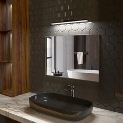 Подсветка настенная светодиодная черная 12 Вт 4000К IP44 Elektrostandard Protect (a052871) - фото 6