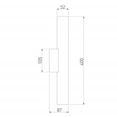 Бра Elektrostandard Langer светодиодное 14 Вт 230 В черное 4000К IP44 (a061225) - фото 5