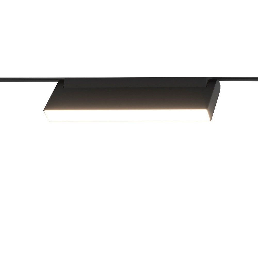 Изображение товара Светодиодный трековый светильник магнитный Elektrostandard Slim Magnetic 2700-6500К 12 Вт умный черный (a063543)