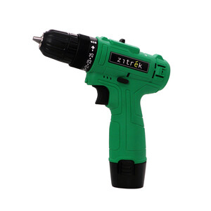 Дрель-шуруповерт аккумуляторная Zitrek Green 12 В 1,5 Ач Li-Ion 1 АКБ и ЗУ (063-4041)