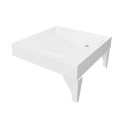 Раковина на стиральную машину Paola Siena 60х60 см (00-00005678) - фото 5