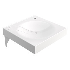 Раковина на стиральную машину Paola Sergio 60х60 см (00-00004476) - фото 7