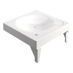 Раковина на стиральную машину Paola Sergio 60х60 см (00-00004476) - фото 2