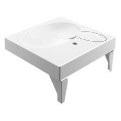 Раковина на стиральную машину Paola Liguria 60х60 см (00-00004475) - фото 2