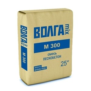 Пескобетон М-300 ВОЛГАmix (25кг) — купить в Санкт-Петербурге: цена за ...