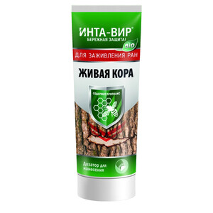 Средство для заживления и дезинфекции ран растений Инта-Вир Живая кора ...