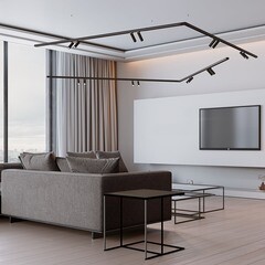 Шинопровод магнитный Elektrostandard Slim Magnetic 2 м черный (a064722) - фото 4