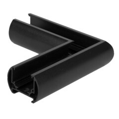 Изображение товара Коннектор для магнитного шинопровода L-образный Elektrostandard Slim Magnetic черный (a065259)