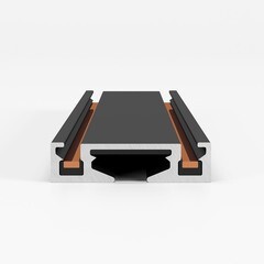 Шинопровод магнитный Elektrostandard Flat Magnetic 2 м черный (a063722) - фото 3