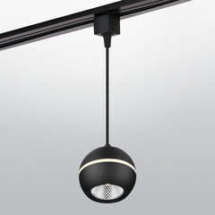 Коннектор для однофазного шинопровода прямой Elektrostandard черный (a060757) - фото 3