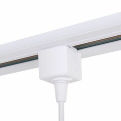 Изображение товара Коннектор для однофазного шинопровода прямой Elektrostandard белый (a060758)