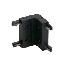 Коннектор для магнитного шинопровода L-образный Elektrostandard Flat Magnetic черный (a063737)