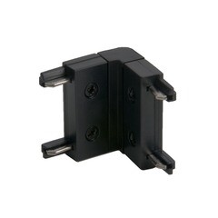 Коннектор для магнитного шинопровода L-образный Elektrostandard Flat Magnetic черный (a063737) - фото 1