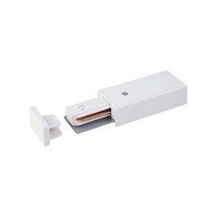 Ввод питания для однофазного шинопровода Elektrostandard Track Rail WH Surface белый (a039498) - фото 1