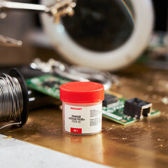 Припой Rexant Сплав Розе Sn25 Pb25 Bi50 50 г (09-3490) - фото 5