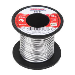 Припой Rexant d2 Sn61 Pb39 100 г (09-3123) - фото 1