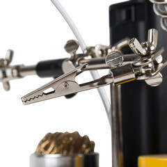 Держатель Rexant Третья рука Мастер с LED подсветкой и лупой х3 (12-0258) - фото 5