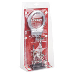 Держатель Rexant Третья рука с LED подсветкой и лупой х2.5 (12-0253) - фото 9