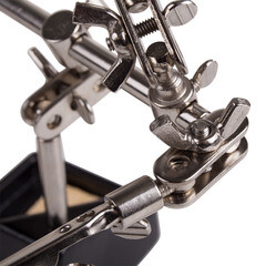 Держатель Rexant Третья рука с лупой х2.5 (12-0252) - фото 5