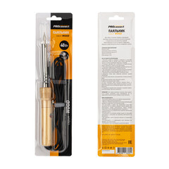 Паяльник электрический Proconnect Wood 40 Вт 230 В (12-0175-4) - фото 2