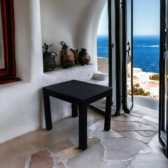 Стол разборный пластиковый Adrianoplast графит 395х480х75 мм прямоугольный (Р6059ГР) - фото 2